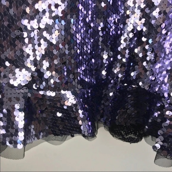 NWT Free People Sequin Siren Mini Dress in Black Size 0 - Picture 7 of 10